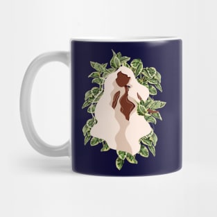 Plant lady abstract illustration 4 Mug